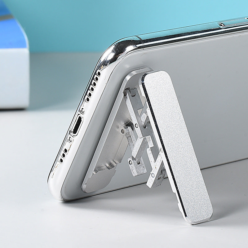 Mini Backstick Folding Mobile Phone Holder, Folding mobile phone stand, Compact smartphone holder