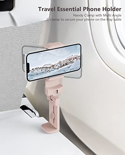 MiiKARE Airplane Travel Essentials Phone Holder, Travel Accessory for Airplane